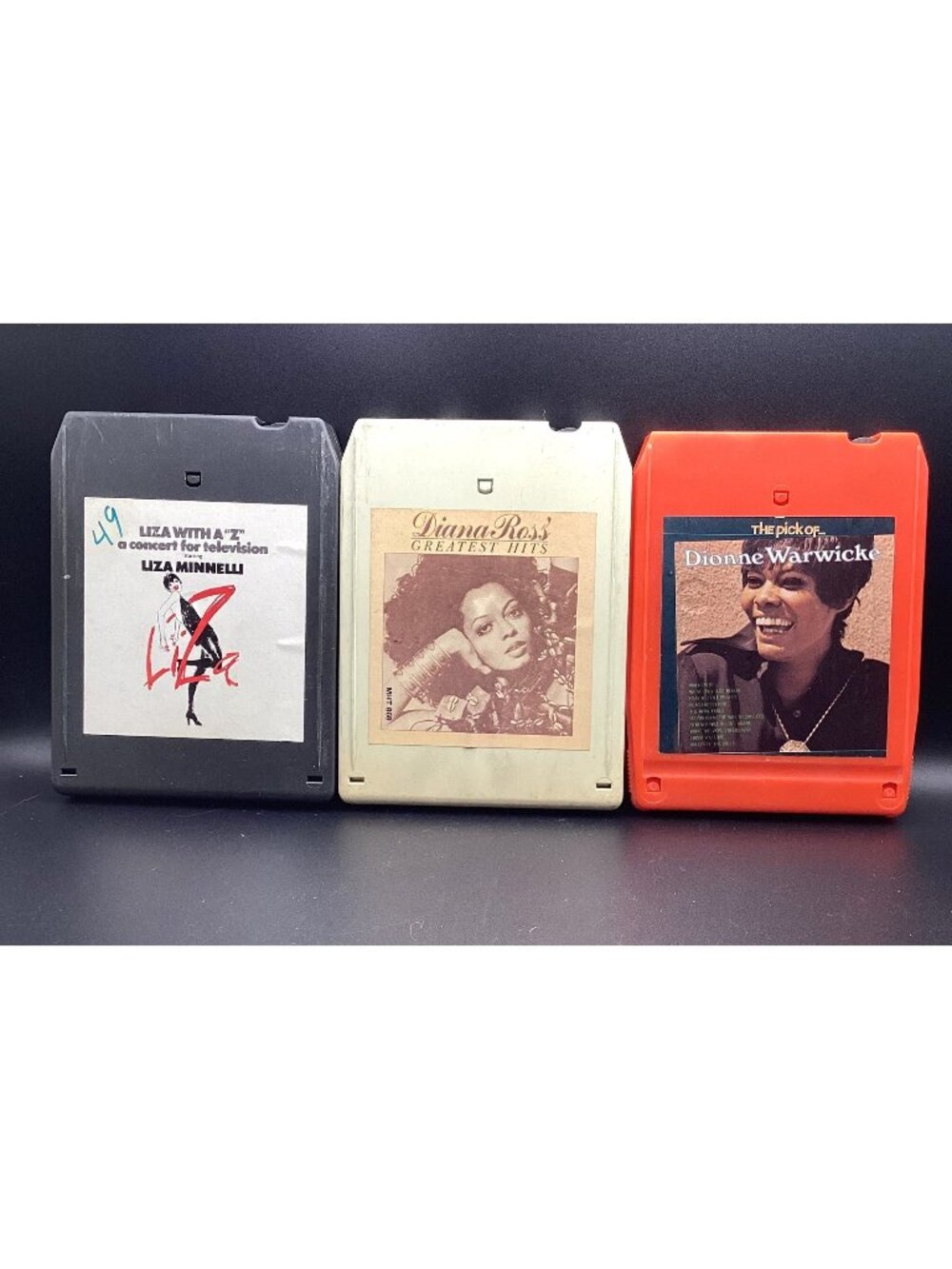 Liza Minnelli Liza With A Z Dionne Warwicke Diana Ross Greatest Hits 8 Track Lot